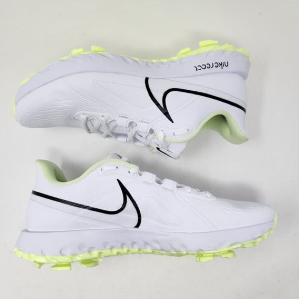 NIB Nike React Infinity Pro Golf White Volt CT6620-109 Mens Size 7